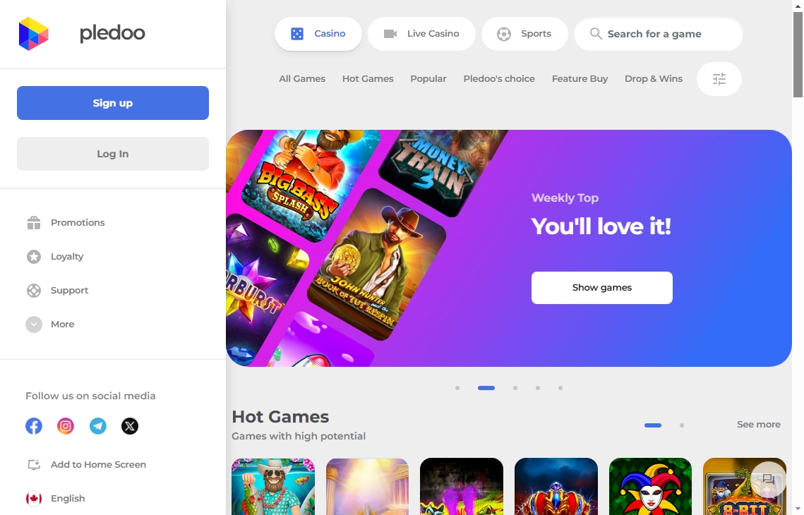 Pledoo Casino